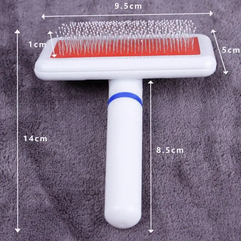 The Furryfusion Needle Comb - Ultimate Grooming Tool For Cats White Diomedes