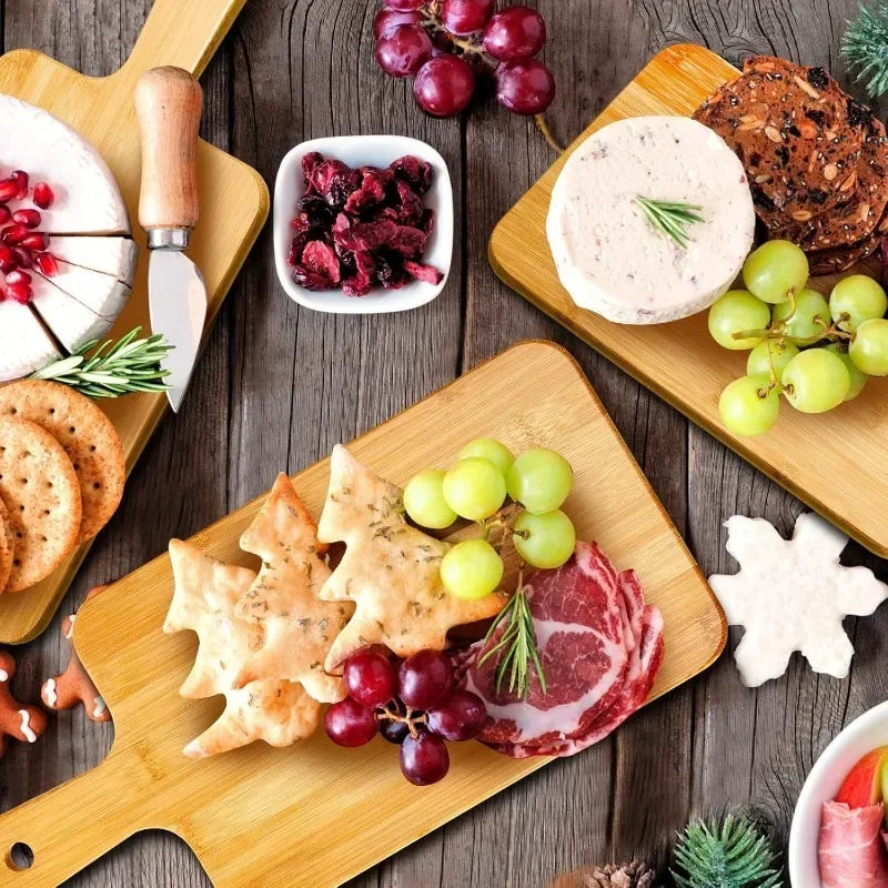 Bamboo Cutting Board/Serving Board with Handle