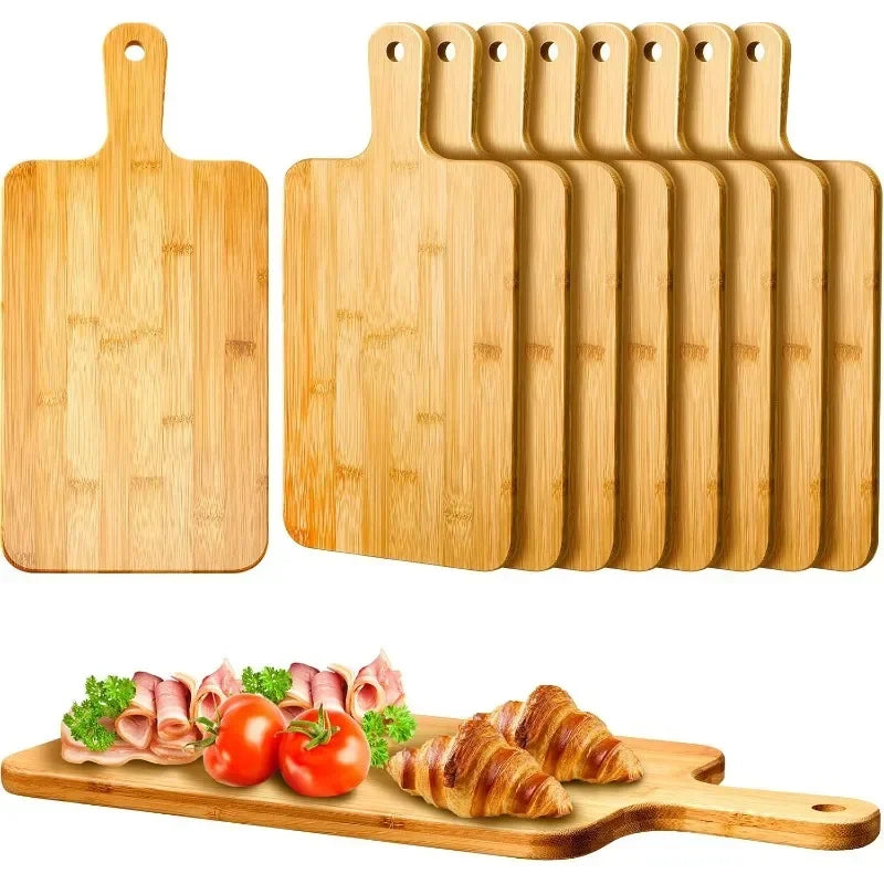 Bamboo Cutting Board/Serving Board with Handle