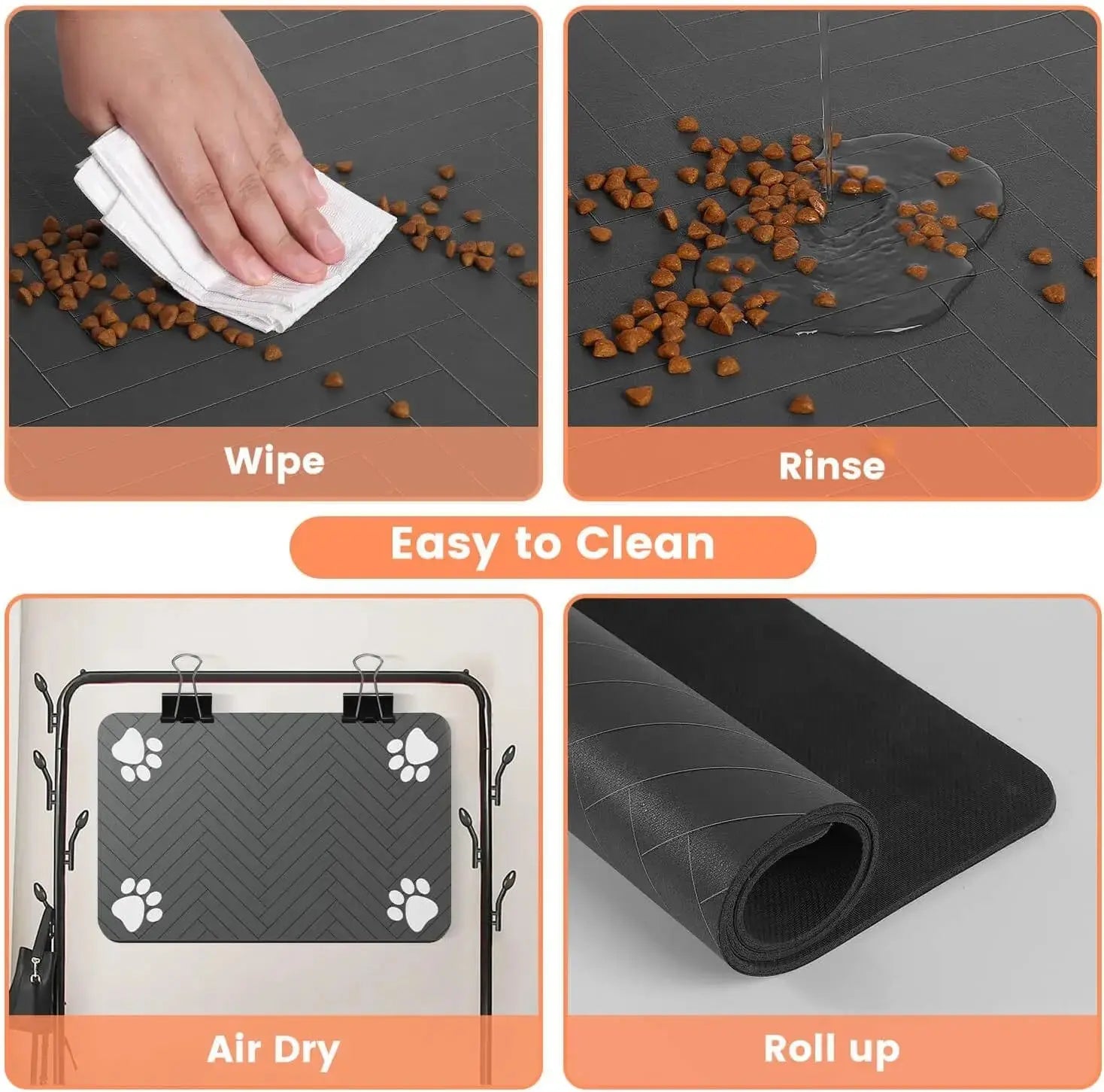 Absorbent Placemat for Food and Water AliExpress