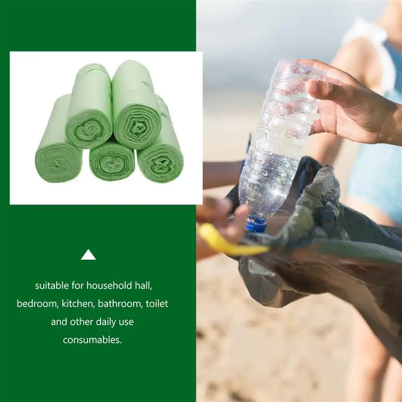 100 Pcs Rubbish Bag Biodegradable
