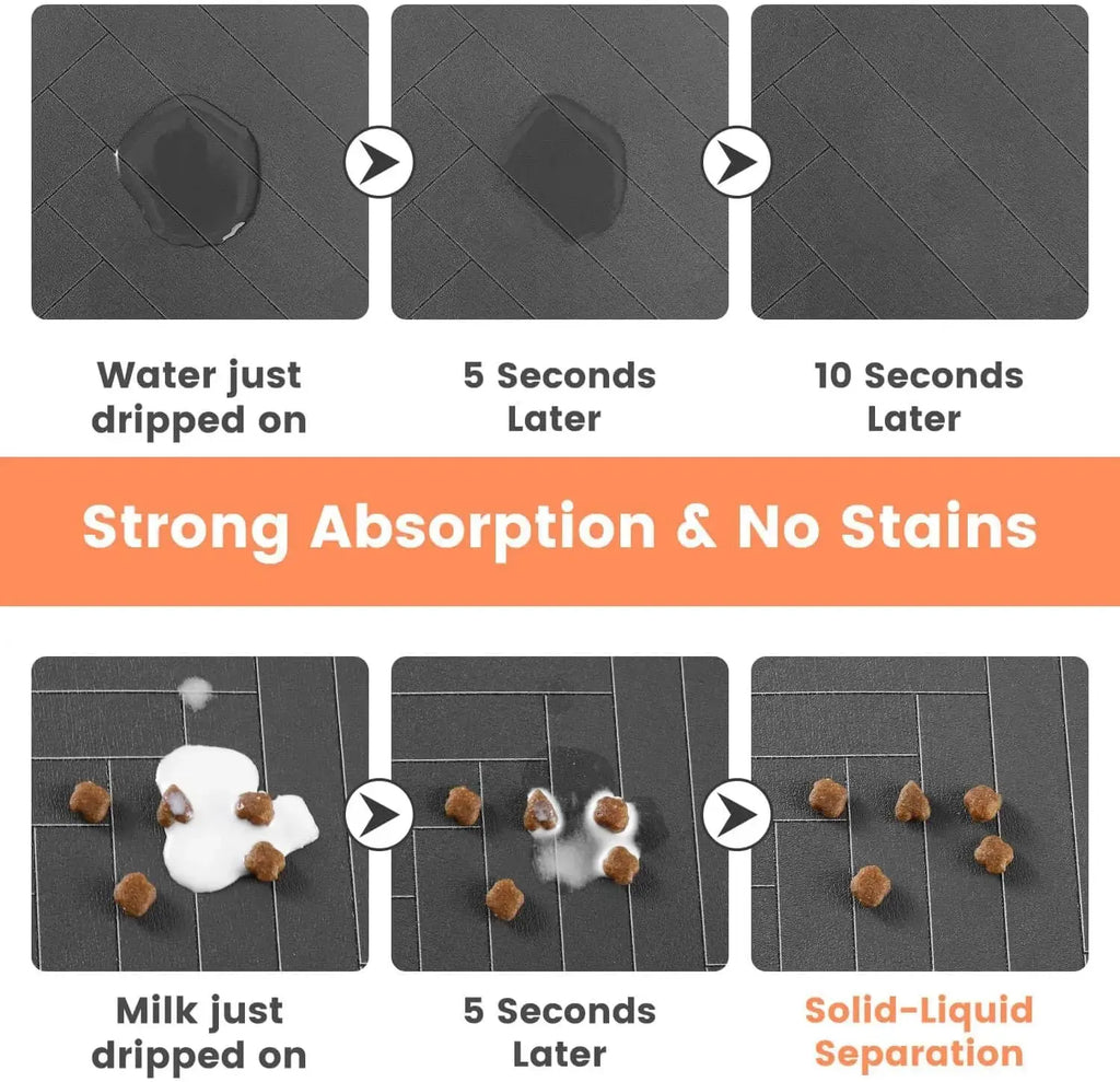 Absorbent Placemat for Food and Water AliExpress