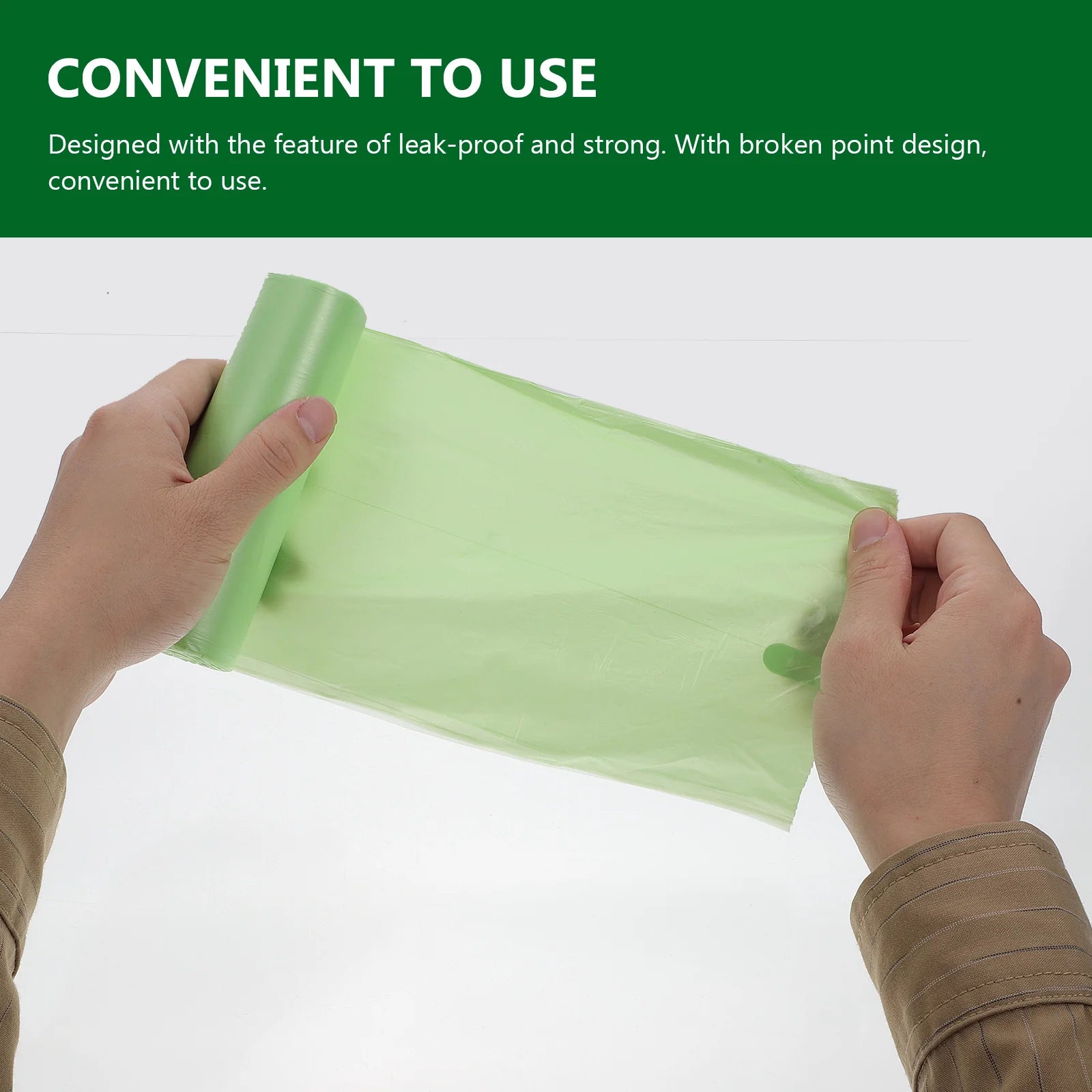 100 Pcs Rubbish Bag Biodegradable