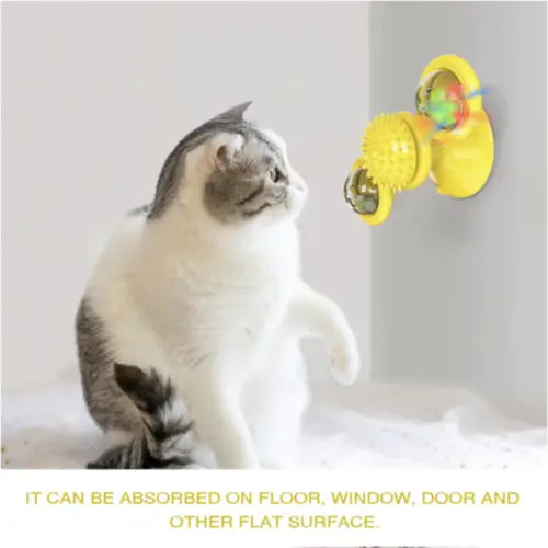 Cats Whirling LED Balls Yellow Pandora