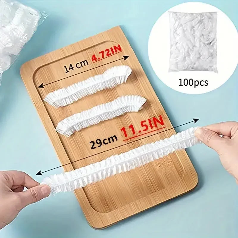 200-Piece Kit: Reusable Stretch Lids for Food Preservation