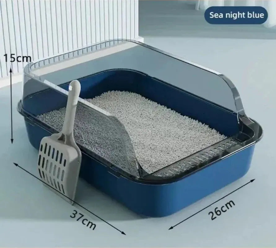 Cat Litter Box Semi-enclosed AliExpress