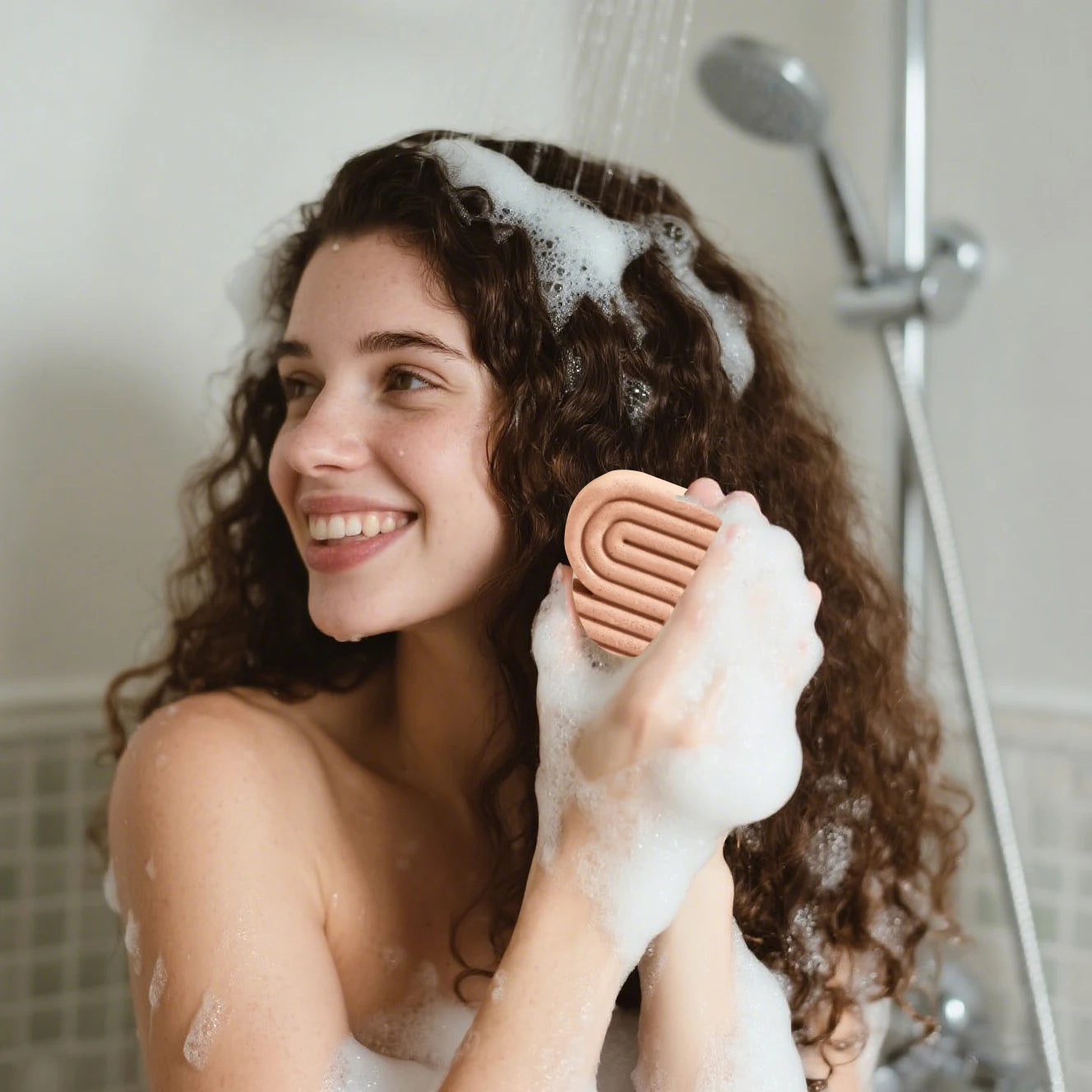 Rice Shampoo Bar & Conditioner Bar for Strengthening Hair