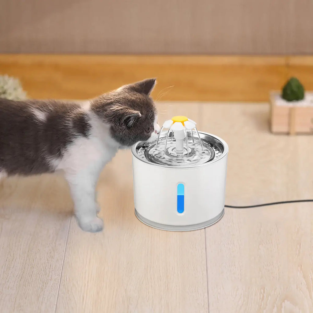 Automatic Pet Cat Water Fountain Teal Simba
