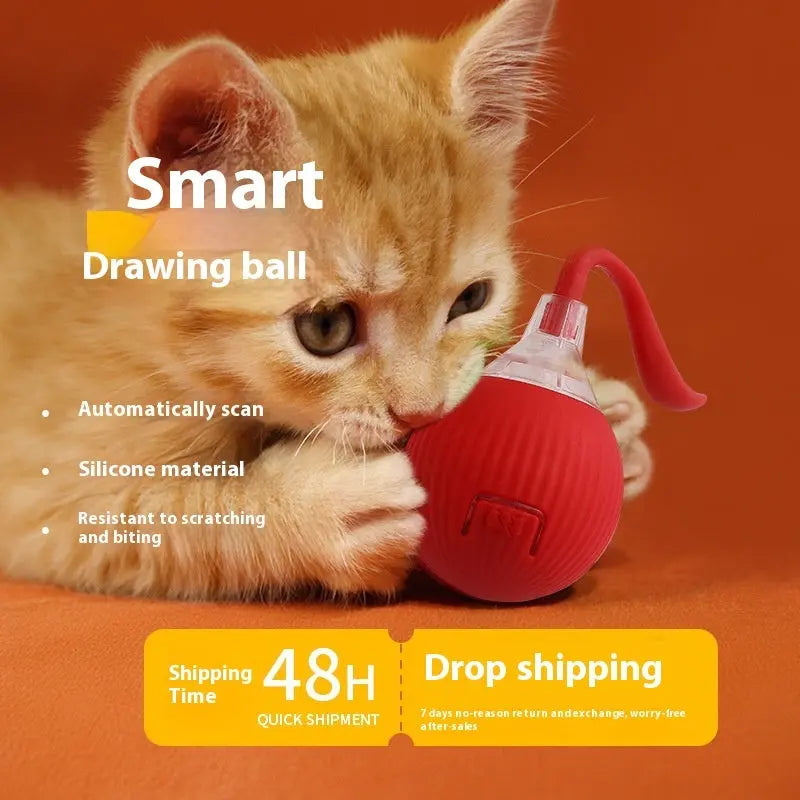 Interactive Cat Ball Toy Crimson Medea