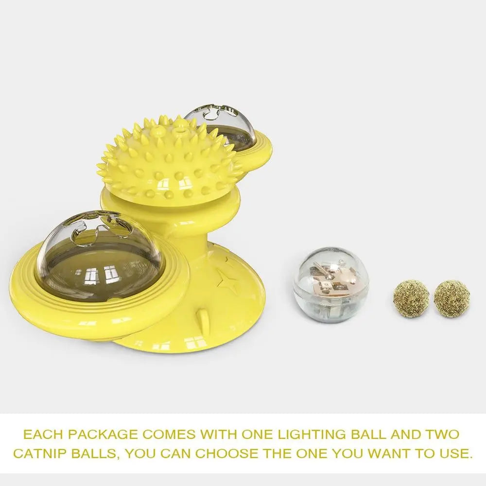 Cats Whirling LED Balls Yellow Pandora